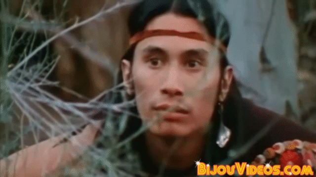 Cherokee homossexual forma apaixonada por sessenta e nove com um homo cabeludo
